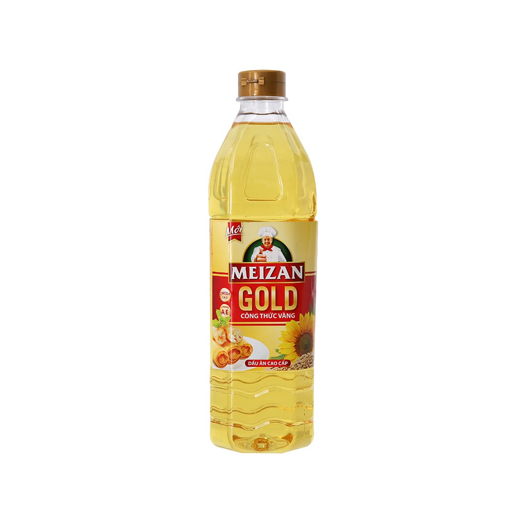 Dầu ăn cao cấp Meizan Gold chai 1 lít
