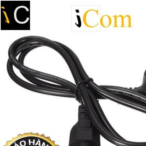 Dây Cáp Nguồn Cho Adapter Sạc Laptop Đầu 3 Lỗ Tròn