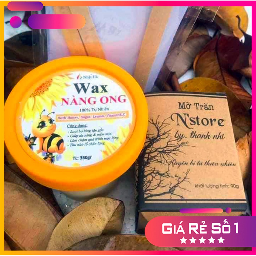 Wax Lông Nàng Ong Kèm Giấy Kèm Que Siêu To Khổng Lồ Phiên Bản Nâng Cấp | BigBuy360 - bigbuy360.vn