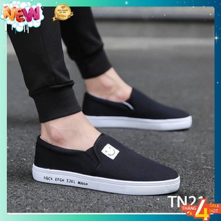 [ GÍA HỦY DIỆT ] Giày Sneaker Thể Thao Đế Êm Chất Vải Cao Cấp [ TN20 - Xám Bạc,TN21 - Đen ]