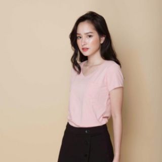 Áo thun BSK basic cổ tim chất vải dư xịn
