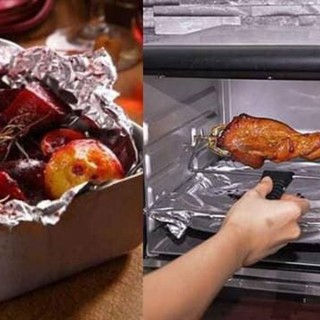 Giấy Bạc Bọc Thực Phẩm, Nướng Đồ Ăn Tiện Lợi