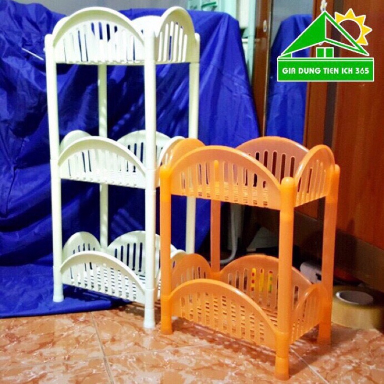 kệ để đồ thành vòm, kệ kiểu đựng đồ nhựa Việt Nhật 5522