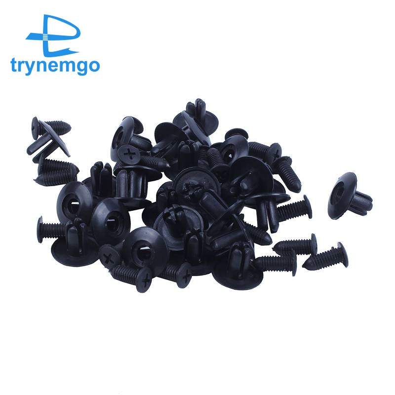 Set 25 Đinh Tán Nhựa 8mm Cho Xe Hơi