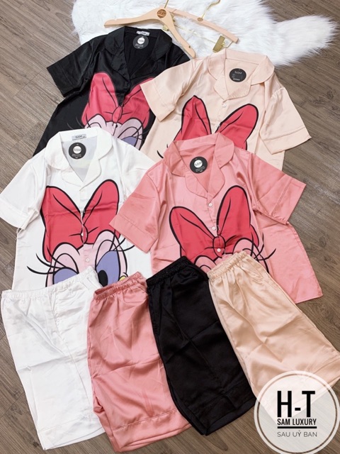 Đồ bộ🍓Bộ ngủ lụa satin cao cấp kẻ xanh hàng hot | BigBuy360 - bigbuy360.vn