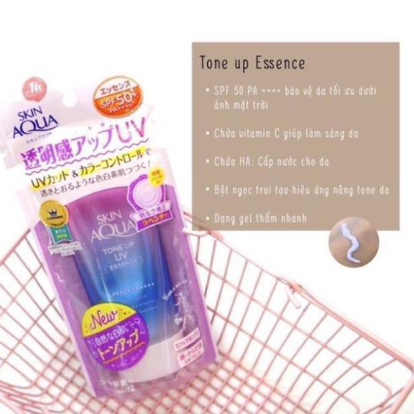 Kem chống nắng Skin Aqua kem chống nắng nâng tông Skin Aqua SPF50+ PA++++ Maneki | BigBuy360 - bigbuy360.vn