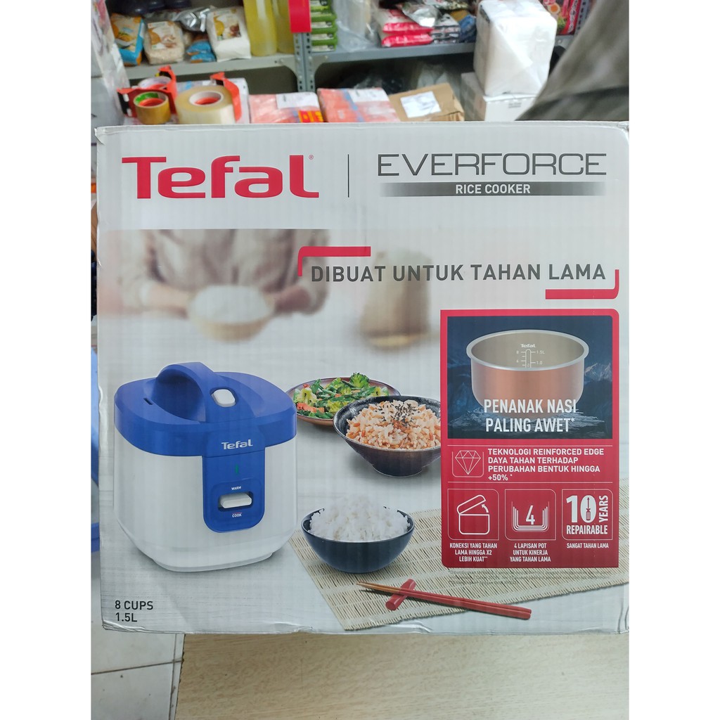 Nồi cơm điện cơ Tefal RK361168 dung tích 1.5L, công suất 700W - hàng chính hãng bảo hành 24 tháng