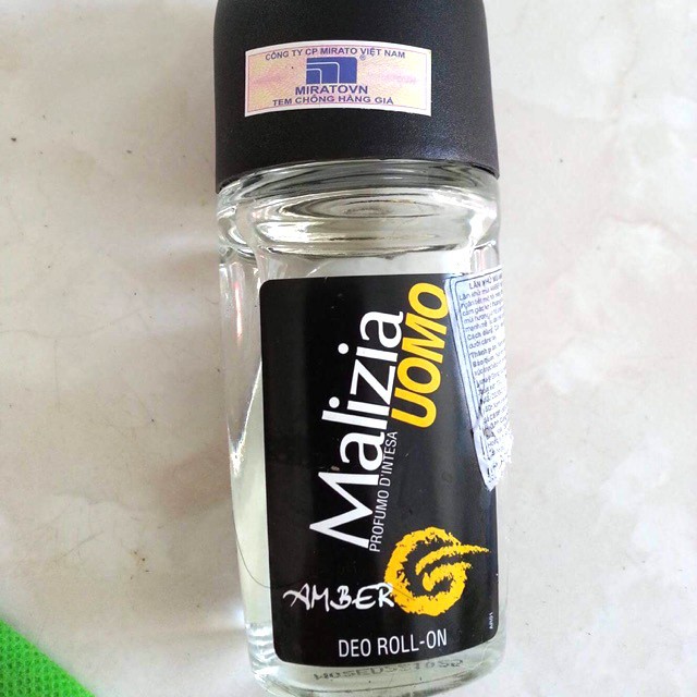 Lăn nách khử mùi nam Malizia cao cấp Italy 50ml