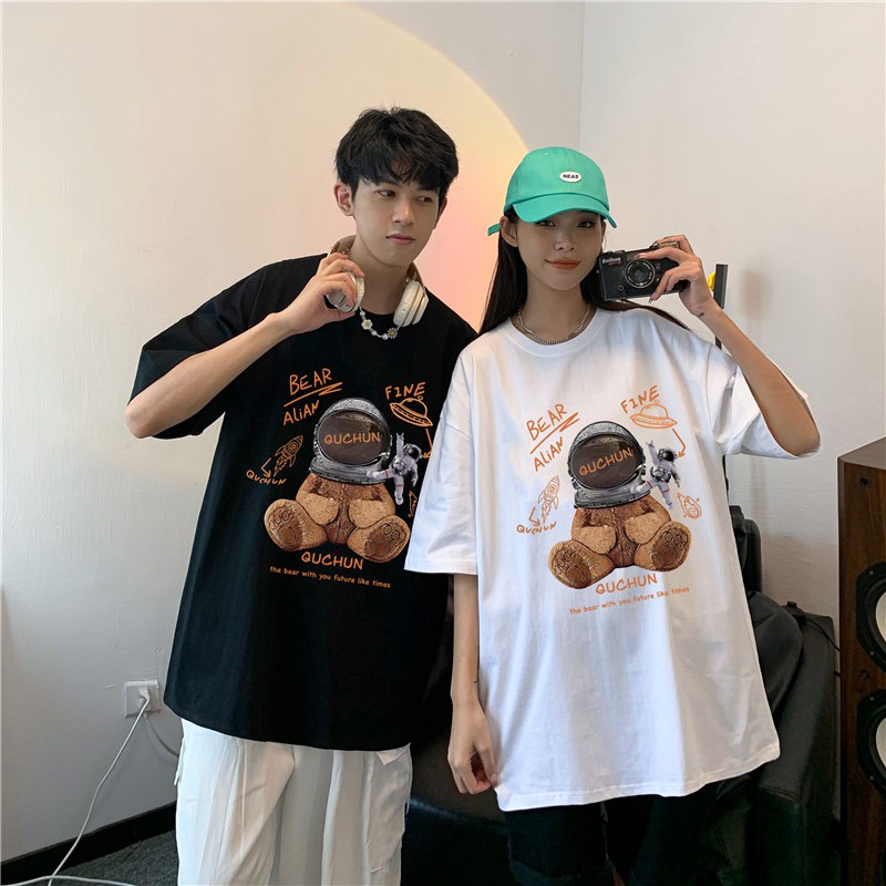 Áo Thun Cặp Dáng Rộng Phong Cách Mới 【ZHELIHANGFEI】 / oversize