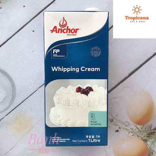 Whipping cream Anchor 1L - Hộp 1L