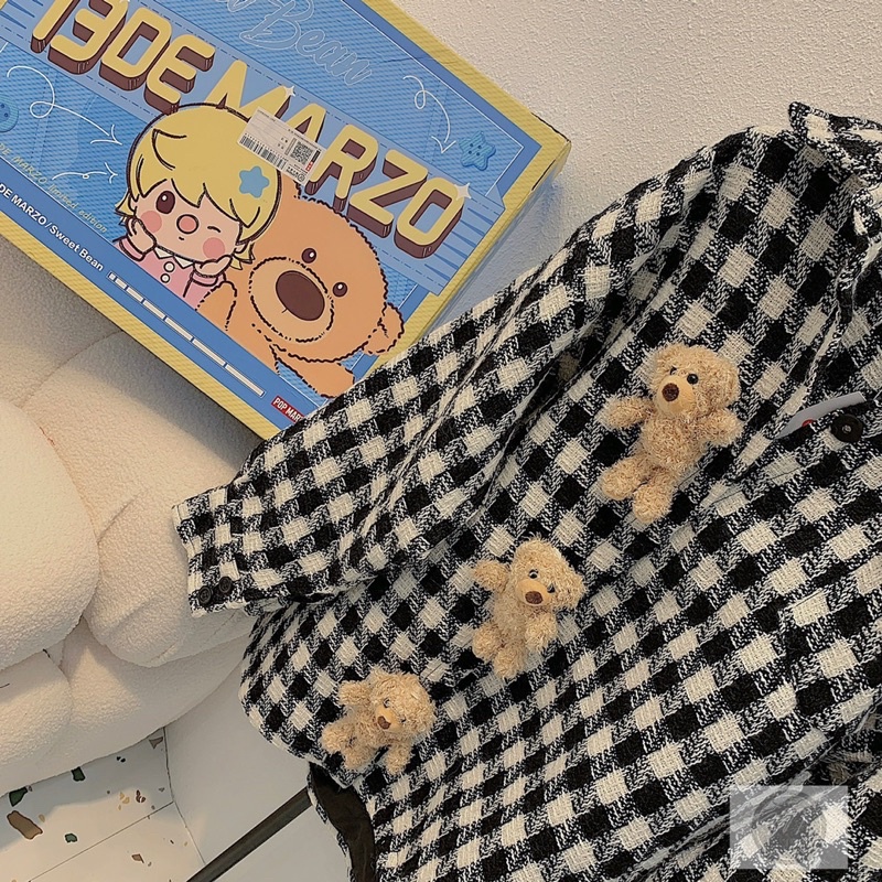 Khoác dạ gấu 13demarzo