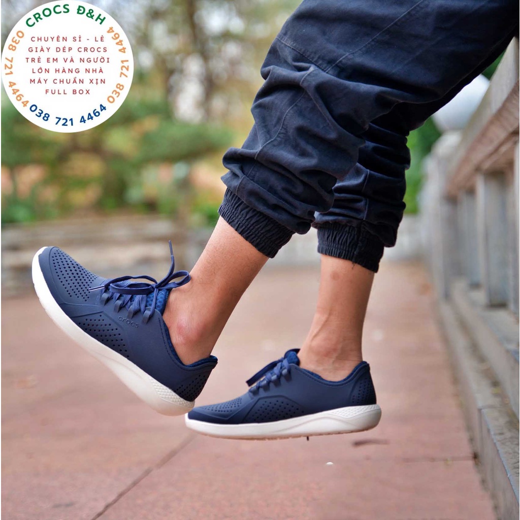 Giày dép crocs - giày nhựa crocs literide pacer cho cả nam và nữ, chống thấm nước, chống trơn trượt, chống hôi chân, xịn
