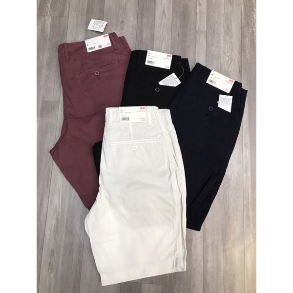 Quần sooc kaki chino UNI.