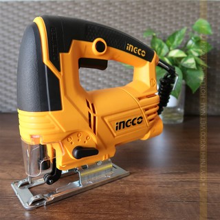 Máy cưa lọng INGCO JS6508 650W tốc độ không tải 800-2800rpm khả năng cắt gỗ 80mm thép 8mm 4 nhịp cắt