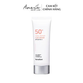 Kem Chống Nắng Karadium Snail Repair Sun Cream SPF 50+ PA+++ - Chống Nắng, Lên Tone, Dưỡng Da Hiệu Quả
