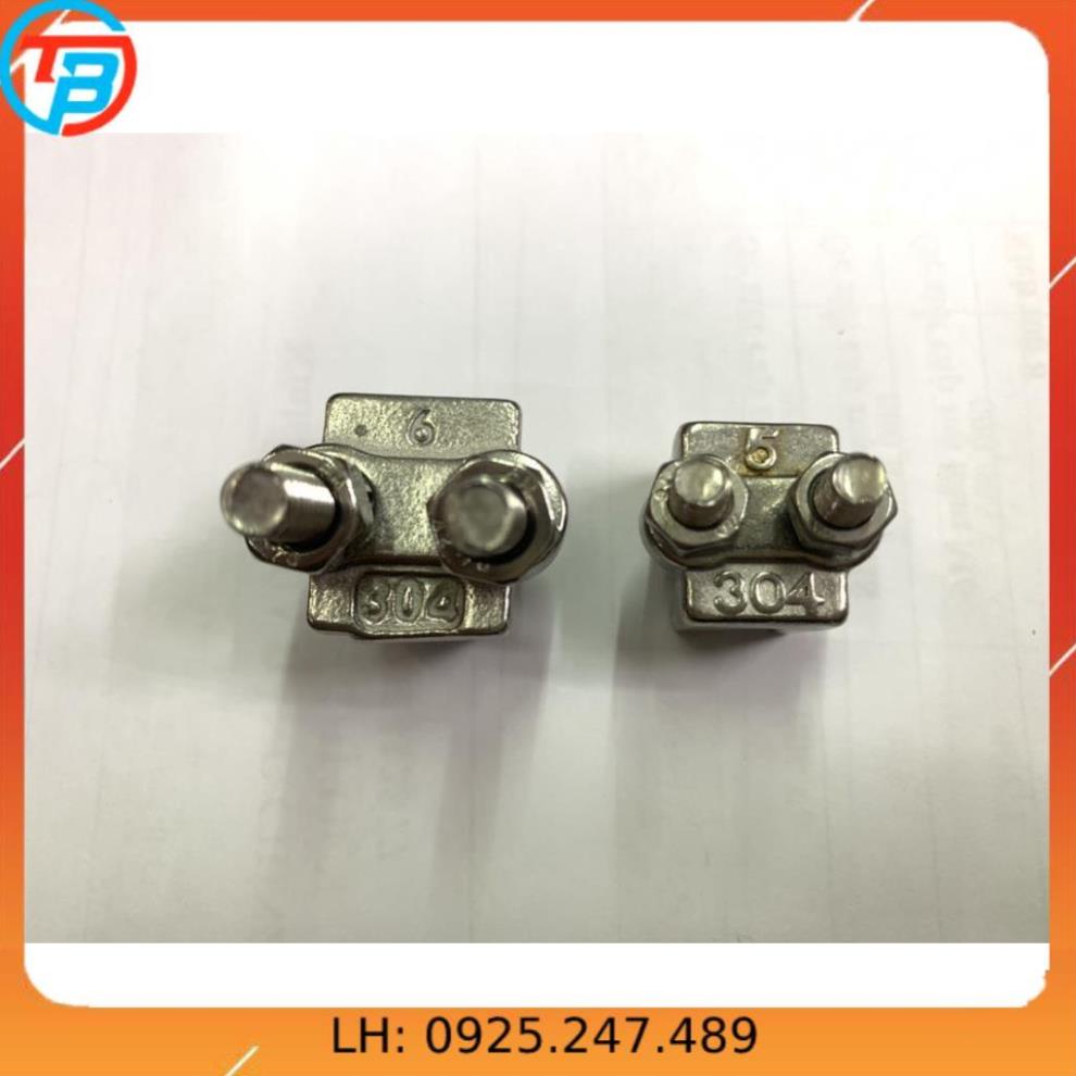 [GIÁ SỈ] Ốc Siết Cáp INOX 304 ( Bịch 10 cái ) [SIÊU RẺ]  - Cáp Thép Thái Bình Vina