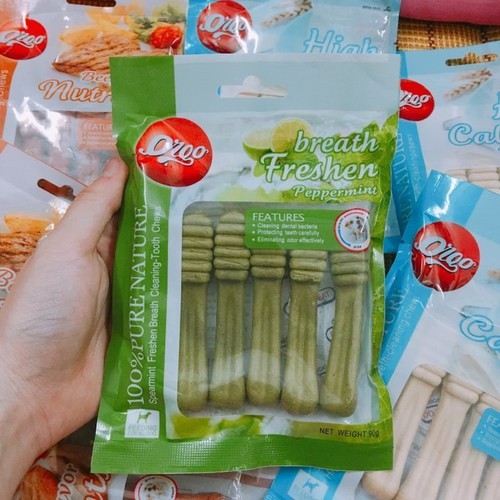 Xương Gặm Orgo Cho Chó Giúp Làm Sạch Răng, Bổ Sung Năng Lượng, Canxi 90Gr 4 Vị