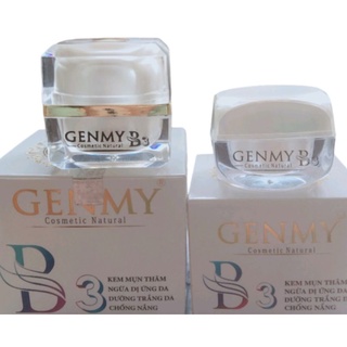 Kem Genmy B3 mụn thâm dưỡng trắng da,thâm,ngừa dị ứng da,và chống nắng 10g,18g