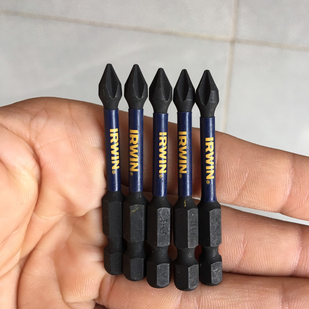 Mũi Vít Bake IRWIN PH1 Dài 58mm Tem Xanh