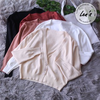 ÁO KHOÁC LEN 3 NÚT LEN MỊN CAO CẤP