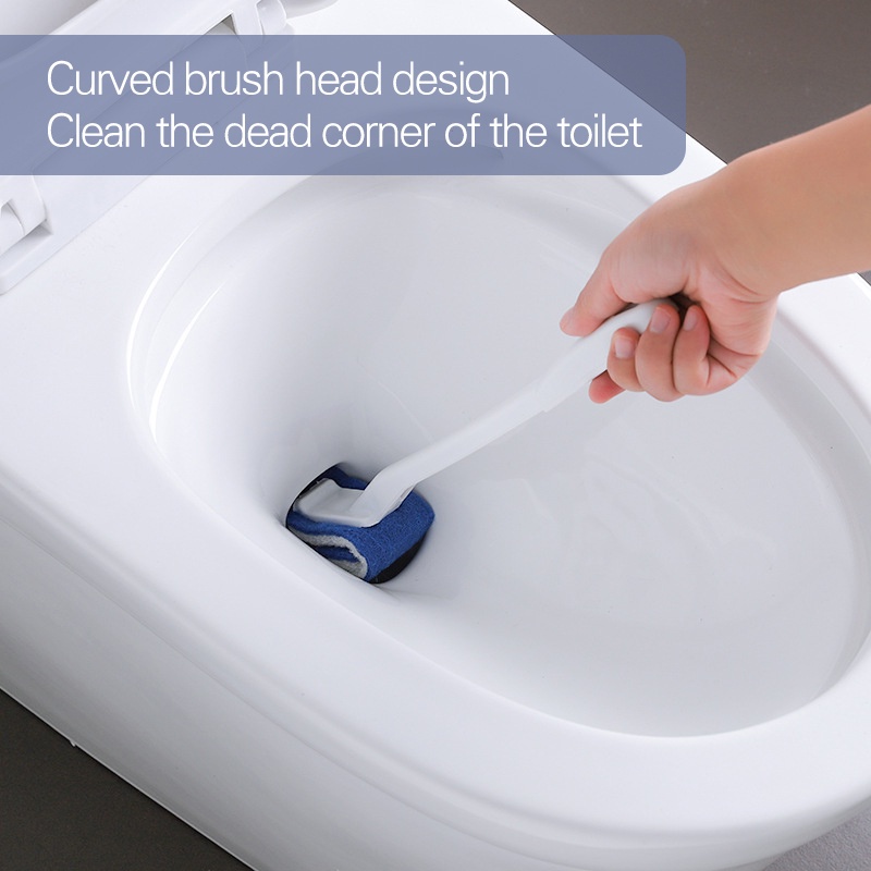 Bàn Chải Vệ Sinh toilet Gắn Tường Tiện Dụng