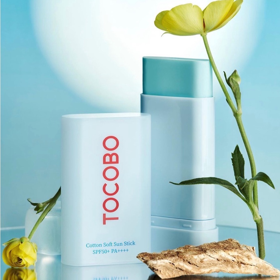 Thanh Lăn Chống Nắng Hữu cơ, Thuần Chay TOCOBO Cotton Soft Sun Stick SPF50+ PA++++