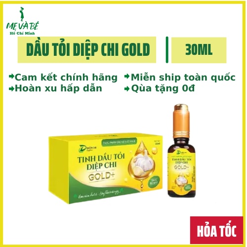 Dầu Tỏi Diệp Chi Gold (tặng quà)