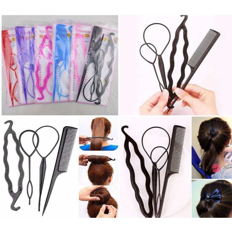 Bộ làm tóc 4 món