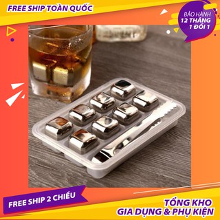 [ BH 6 THANG] Đá Lạnh Không Tan Cao Cấp Cooling Cubes 8 Viên