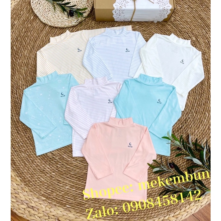 Áo cổ lọ áo giữ nhiệt petit cổ 3 phân moon từ 6,5-16kg