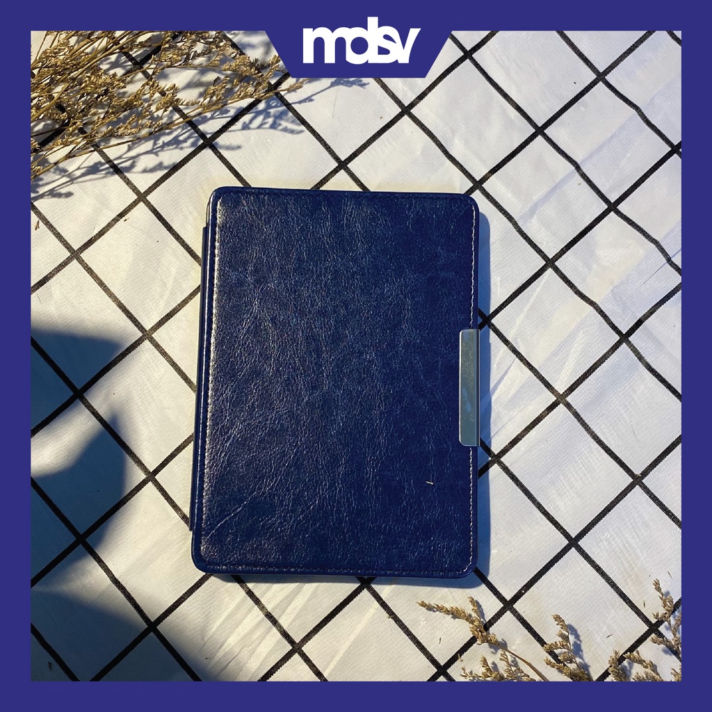 Bao da Cover cho máy đọc sách Kindle paperwhite 1,2,3 có ĐAI XỎ NGÓN  có khả năng tự động tắt mở màn hình