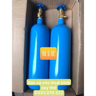 Bình oxy thở Tặng dây oxy