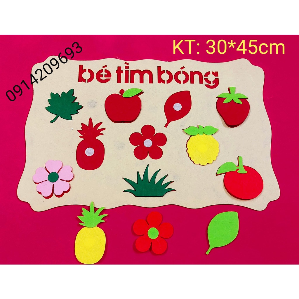 Bé tìm bóng - KỸ NĂNG - đồ chơi tự tạo mầm non