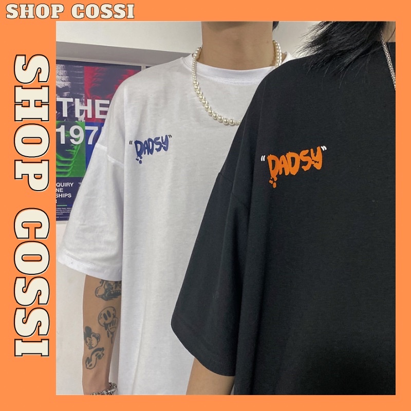 Áo thun tay lỡ nam nữ, áo phông unisex form rộng chất cotton mát mịn thấm hút mồ hôi in hình 100%