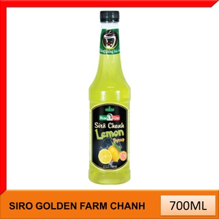 Siro Golden Farm Vị Chanh Chai Nhựa 700ml