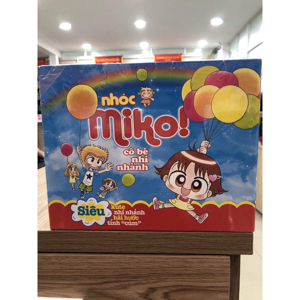 Sách - Boxset Nhóc Miko! Cô Bé Nhí Nhảnh - NXB Trẻ - 8934974166863