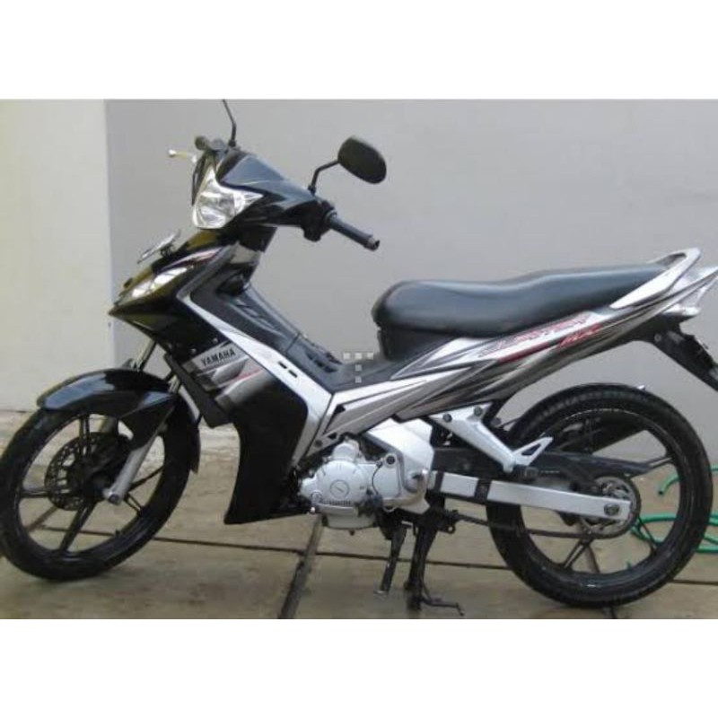 Miếng Dán Trang Trí Thân Xe Yamaha Jupiter Mx Old 135 2006 2007 Màu Bạc