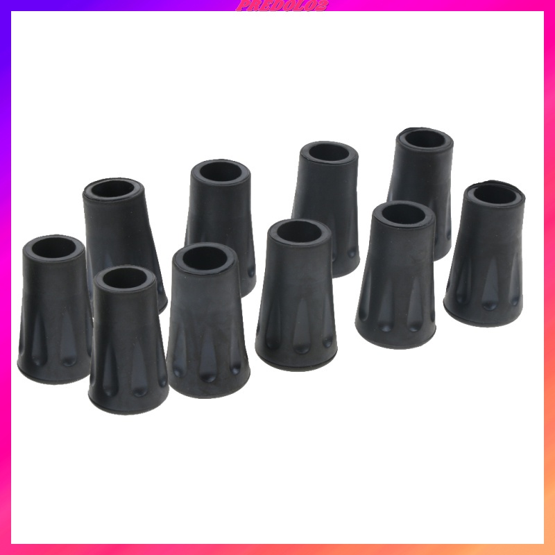 [Hàng mới về] Set 10 đầu cao su gắn gậy đi bộ chống trượt tiện lợi