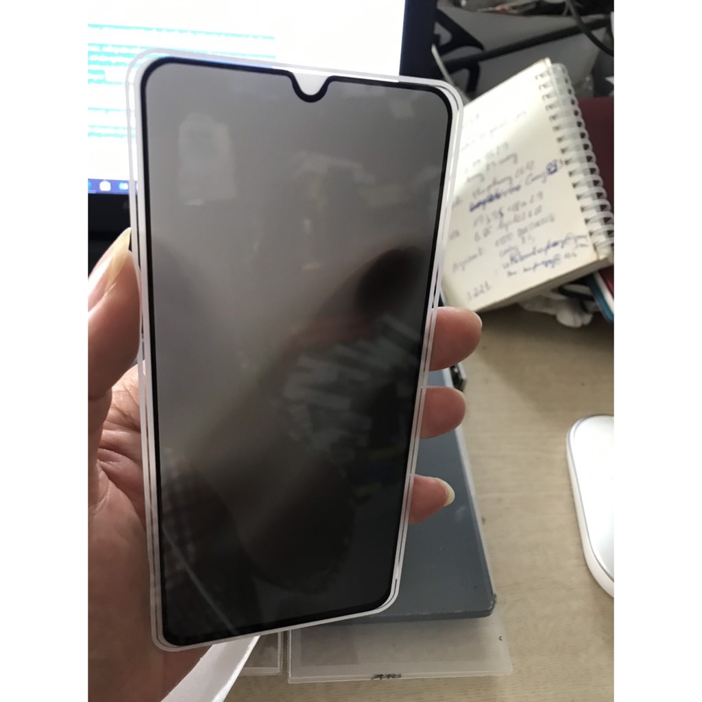 Miếng dán kính cường lực chống nhìn trộm samsung galaxy A70