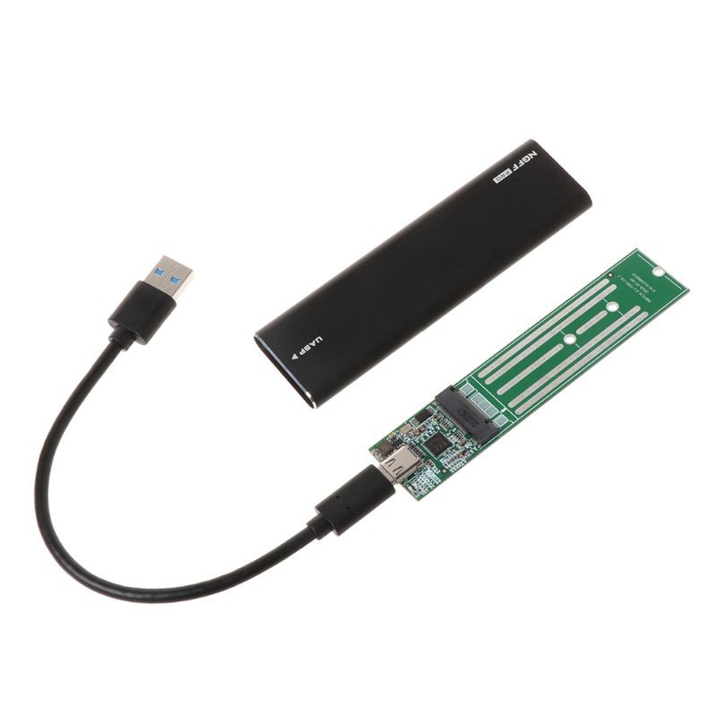 Ổ Cứng Di Động Usb-c M.2 Ngff Chuyển Đổi B Key Sata Ssd Sang Usb 3.0 Bằng Nhôm