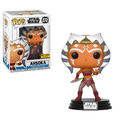 Đồ chơi mô hình funko pop 272 Ahsoka (The Clone Wars) (Action Pose) - Star Wars