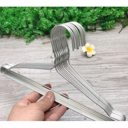Bộ 10  Móc Phơi Quần Áo Người Lớn Chất liệu Hợp Kim Nhôm