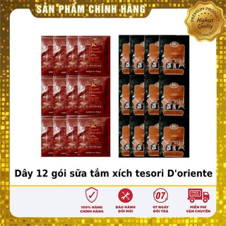 dây 12 gói sữa tắm  xích Tesori D'Oriente 6ml
