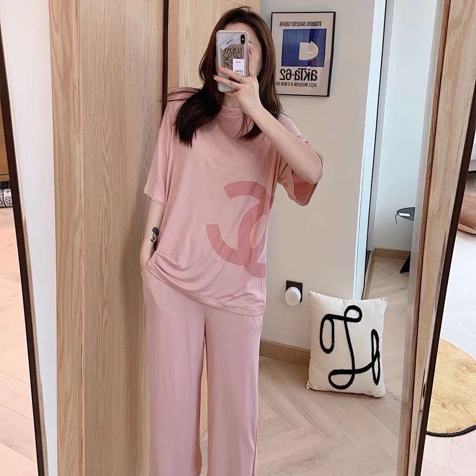 Đồ bộ nữ mặc nhà dễ thương hoạt hình tay cộc quần cộc mùa hè chất cotton thun SAQ303 FREESIZE