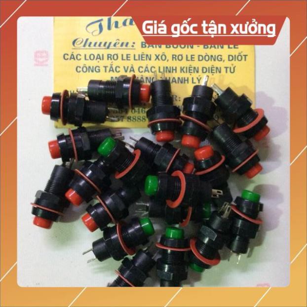 . Bộ công tắc2 chân nhấn giữ và nhả (5 chiếc) ..