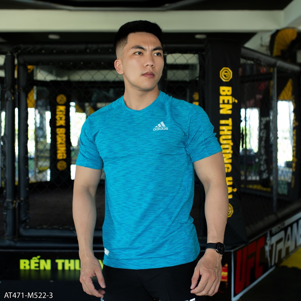 Áo thun thể thao Adidas lỗ kim 4 chiều AT471 - thể thao nam VNXK