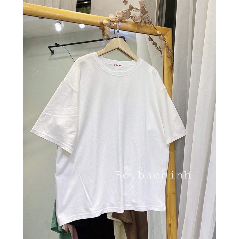 Áo Thun Unisex N7 Basic Tee Phông Trơn Nam Nữ Tay Lỡ OverSize Form Rộng 7 Màu