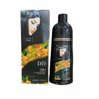 [TEM CHÍNH HÃNG] DẦU GỘI THẢO DƯỢC ĐEN TÓC BIBOP 500ML NHẬT BẢN ĐEN NGAY TỪ LẦN GỘI ĐẦU TIÊN