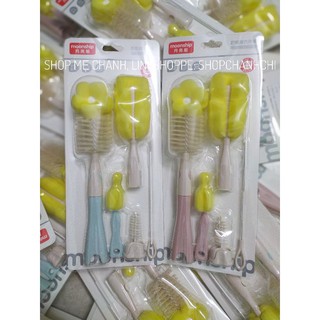 Bộ cọ rửa bình sữa 6 chi tiết