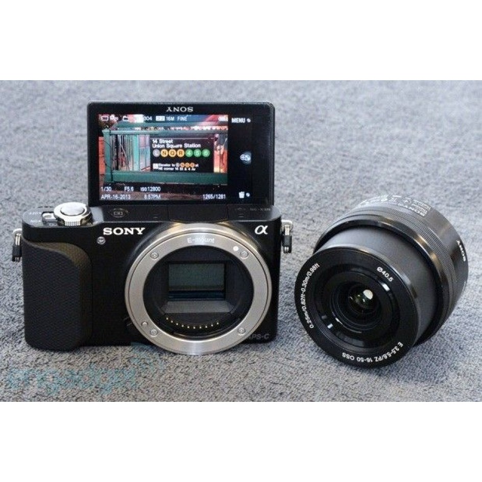 Máy ảnh Sony Nex 3n + lens 16-50mm Oss - 16.1 megapixel - Quay phim fullhd - Màn hình lật 180 độ - M